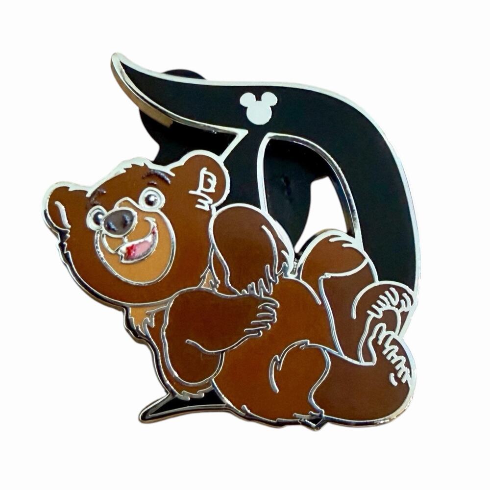 Disneyland Hidden Mickey 2025 Wave B D Brother Bear Koda Disney Pin